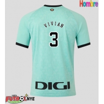 Camiseta Athletic Bilbao Dani Vivian #3 Tercera Equipación 2025-26 manga corta